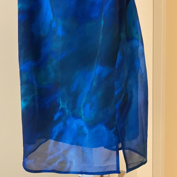 mini royal blue dress - Picture 3 of 8